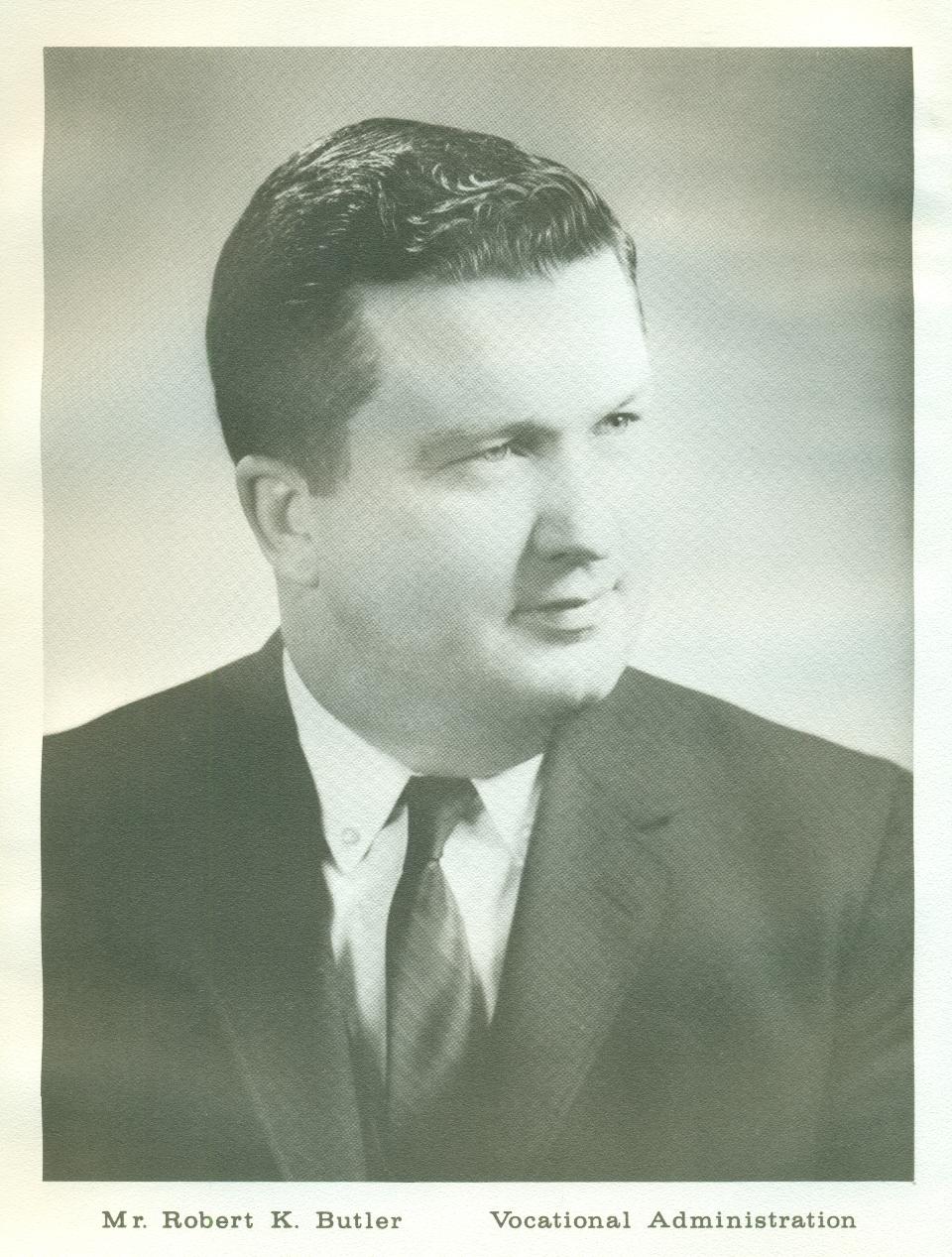 Worcester Industrial Technical Institute Class of 1967 Yearbook Robert Butler Administrator