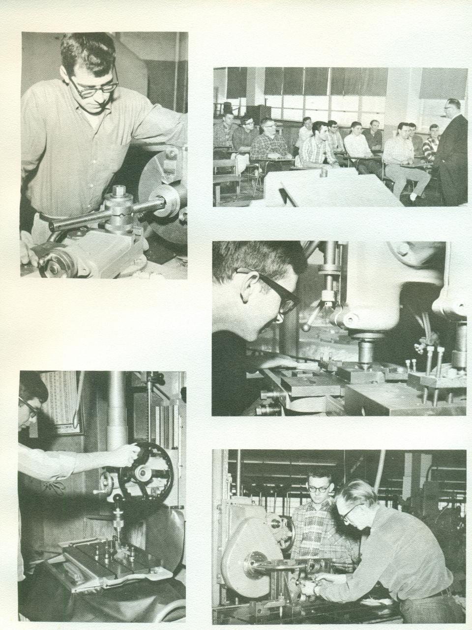 Worcester Industrial Technical Institute Class of 1967 Yearbook Machine Technology