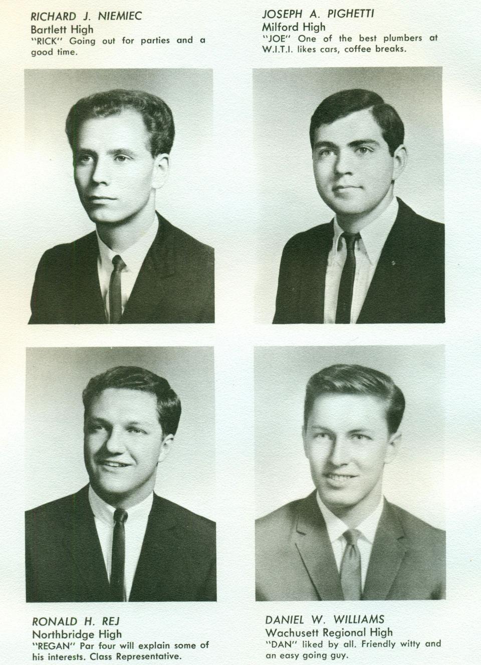 Worcester Industrial Technical Institute Class of 1967 Yearbook Plumbing Sheet Metal