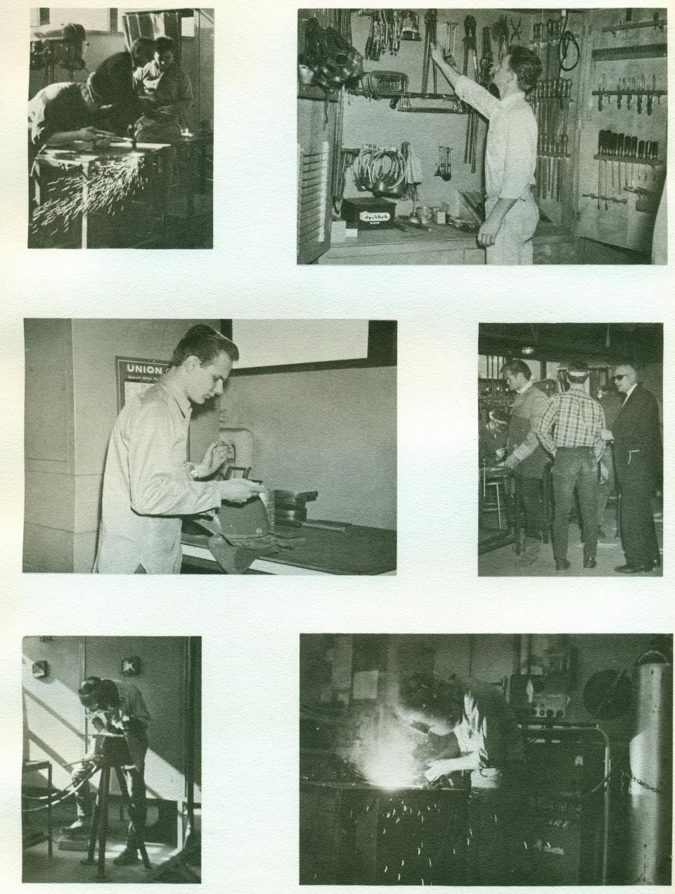 Worcester Industrial Technical Institute Class of 1967 Yearbook Welding Technology