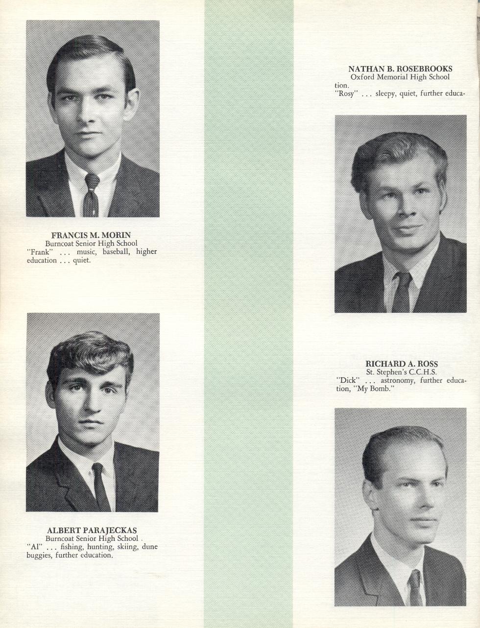 Worcester Industrial Technical Institute Class of 1968 - Mechanical Technology