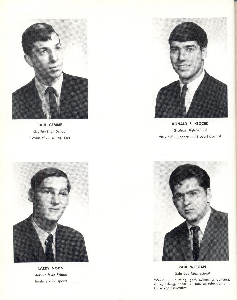 Worcester Industrial Technical Institute - Class of 1969 - Electrical Power Technology