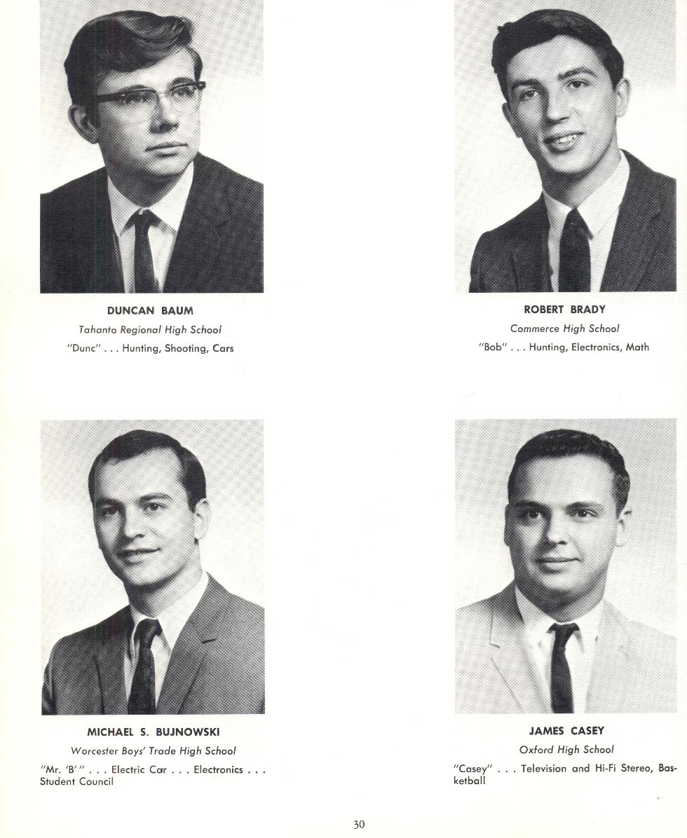Worcester Industrial Technical Institute - Class of 1969 - Electronics Technology
