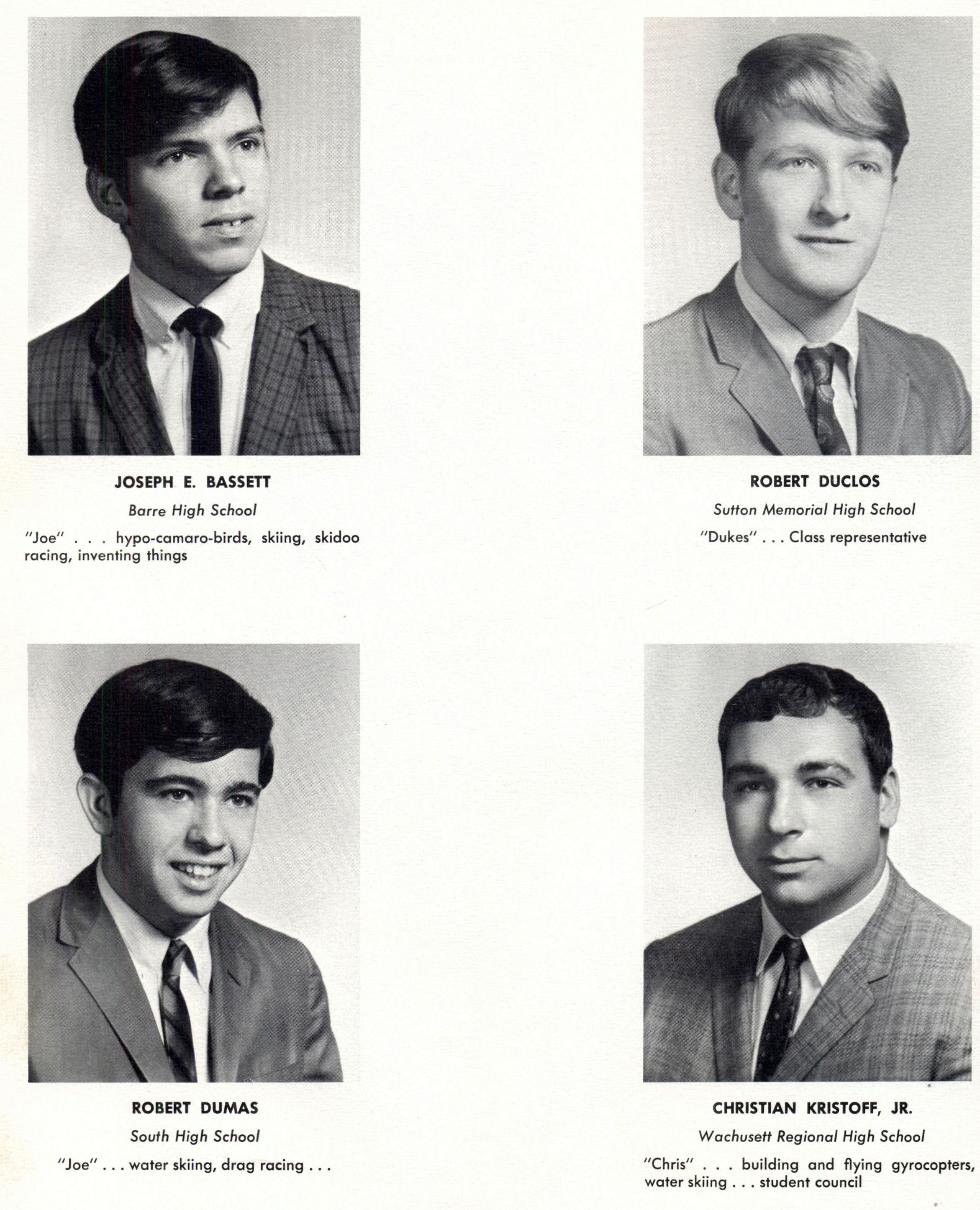 Worcester Industrial Technical Institute - Class of 1969 - Welding Technology
