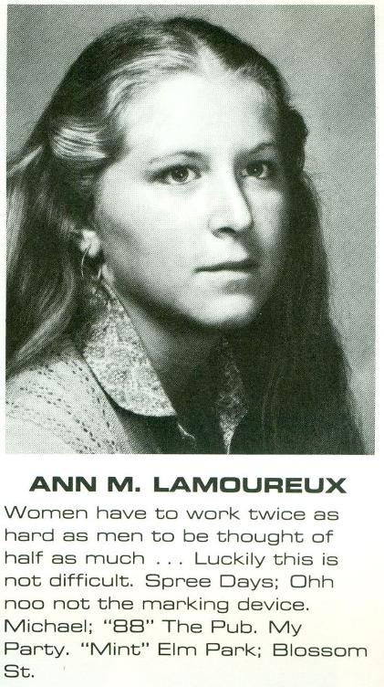 Ann M Lamoureux WITI Opthalmic Dispensing Technology 1982