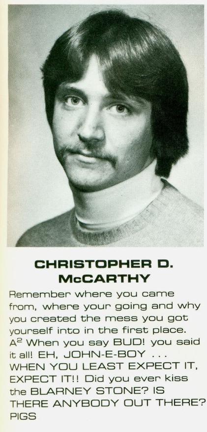 Chris McCarthy WITI Electro Mechanical Technology 1982