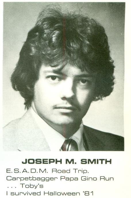 Joe Smith, Worcester Industrial Technical Institute Welding Technology Class of 1982