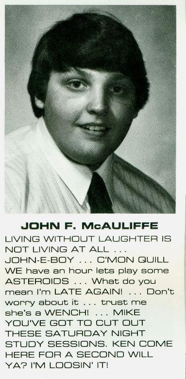 John McAuliffe WITI Electro Mechanical Technology 1982
