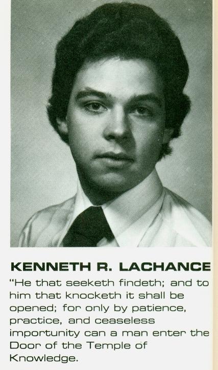 Kenneth Lachance WITI Electro Mechanical Technology 1982