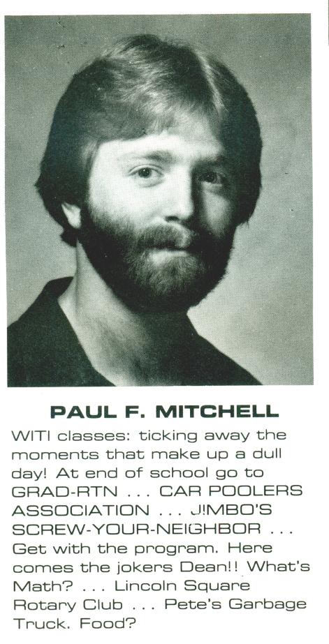 Paul F Mitchell WITI 1982 Data Processing