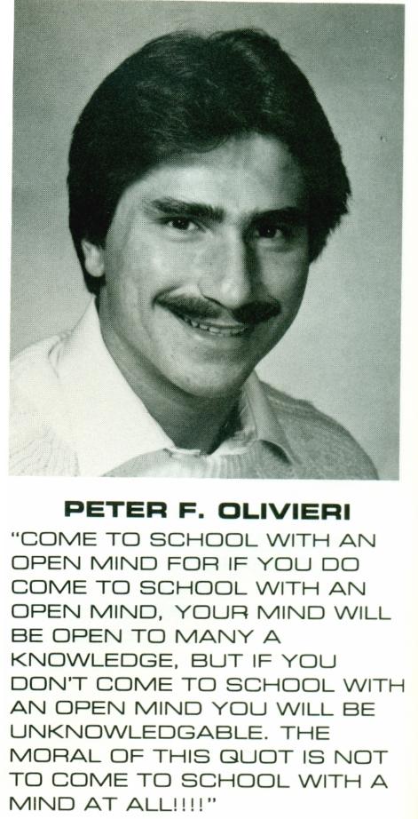 Peter F Olivieri WITI 1982 Data Processing