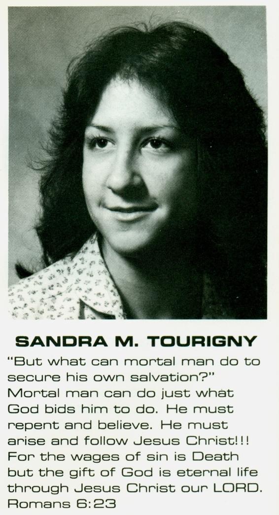 Sandra M Tourigny WITI 1982 Data Processing