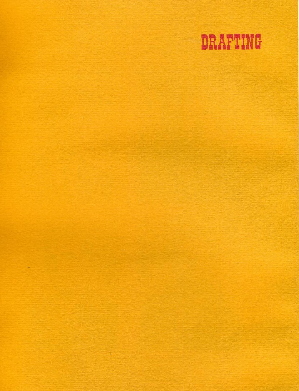 Worcester Industrial Technical Institute Class of 1967 Yearbook Drafting