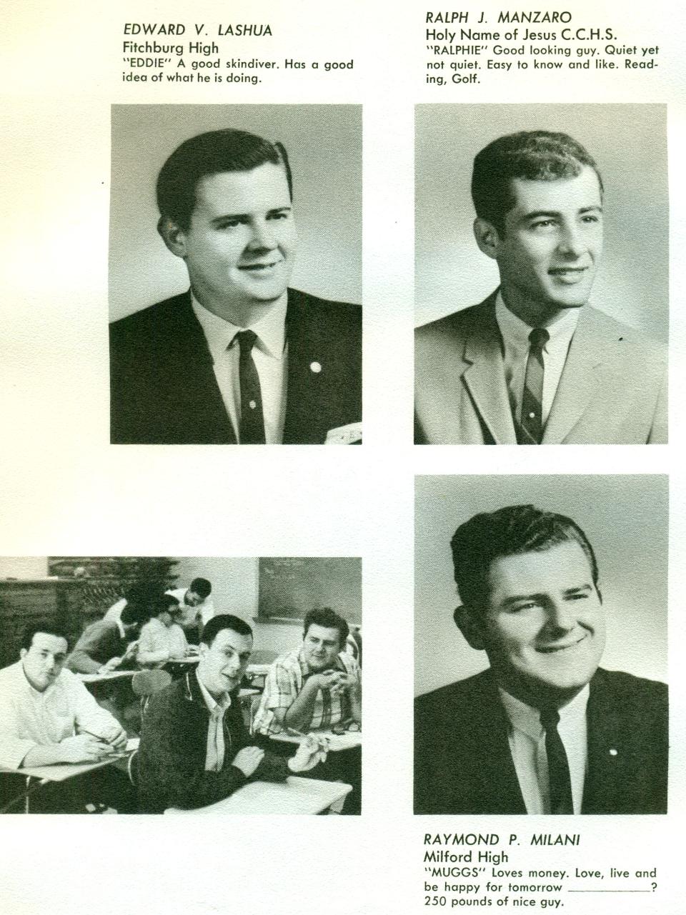 Worcester Industrial Technical Institute Class of 1967 Yearbook Drafting