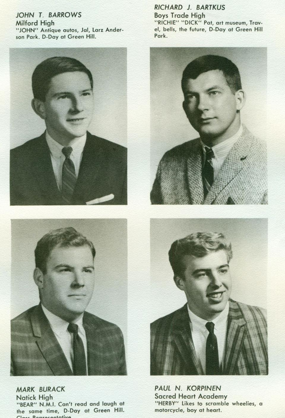 Worcester Industrial Technical Institute Class of 1967 Yearbook Graphic Arts