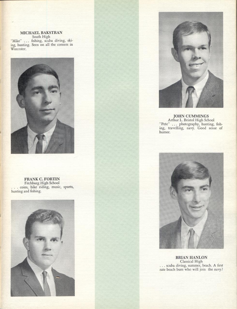 Worcester Industrial Technical Institute Class of 1968 - Mechanical Technology