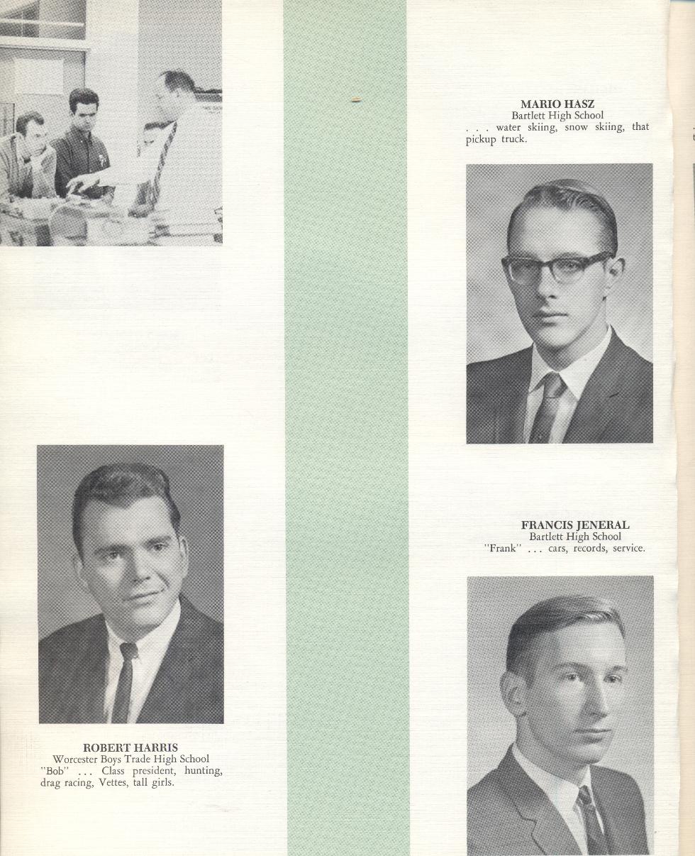 Worcester Industrial Technical Institute Class of 1968 - Mechanical Technology