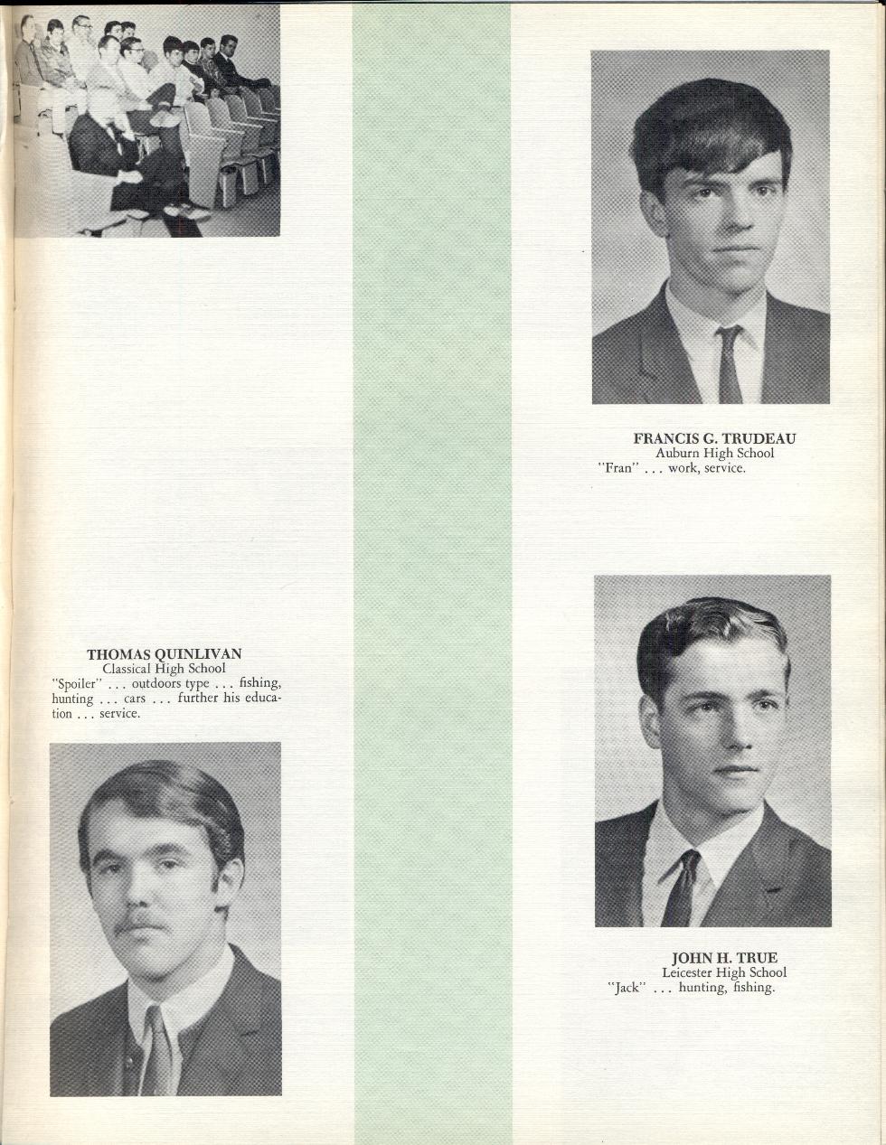 Worcester Industrial Technical Institute Class of 1968 - Mechanical Technology