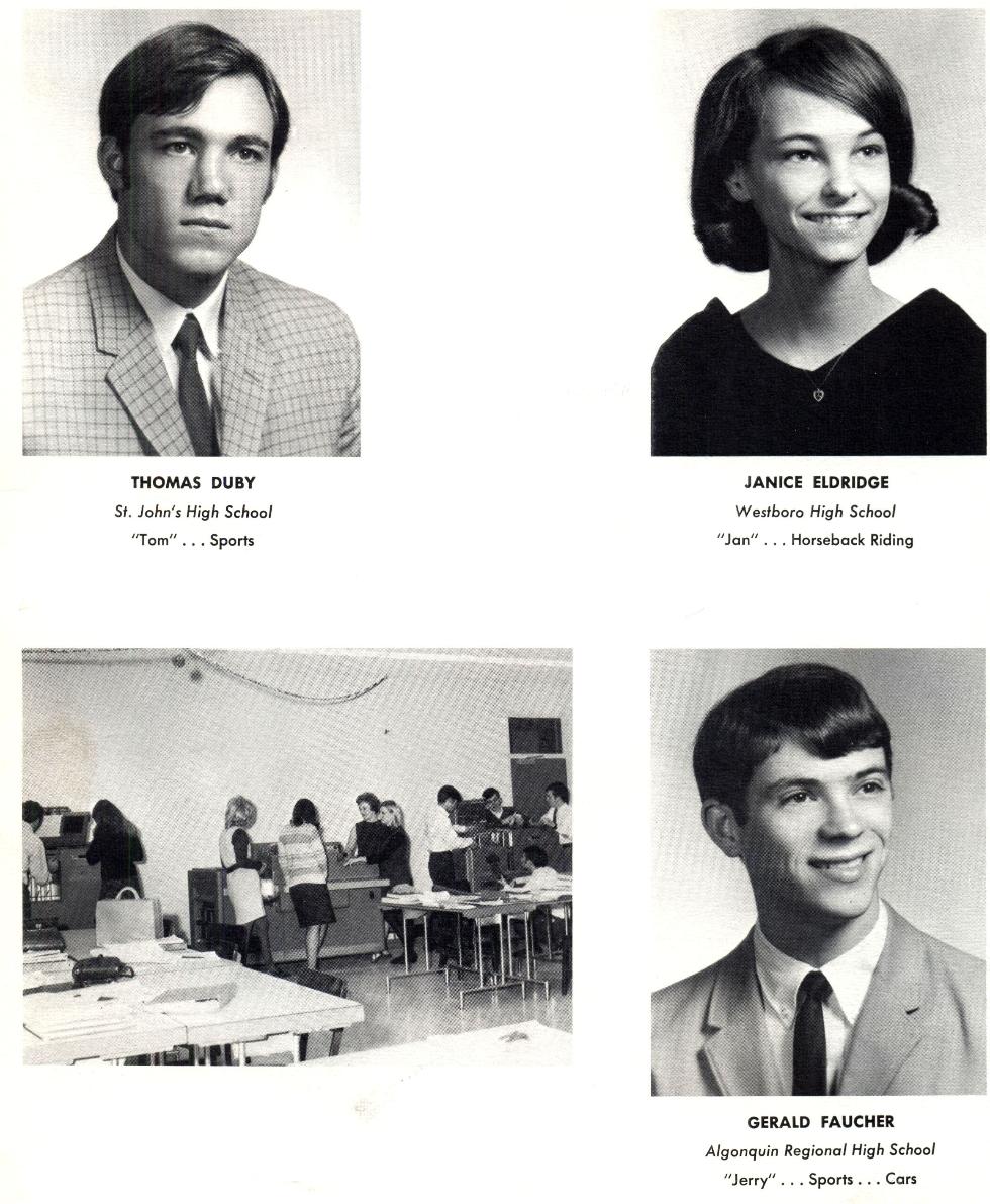 Worcester Industrial Technical Institute - Class of 1969 - Data Processing