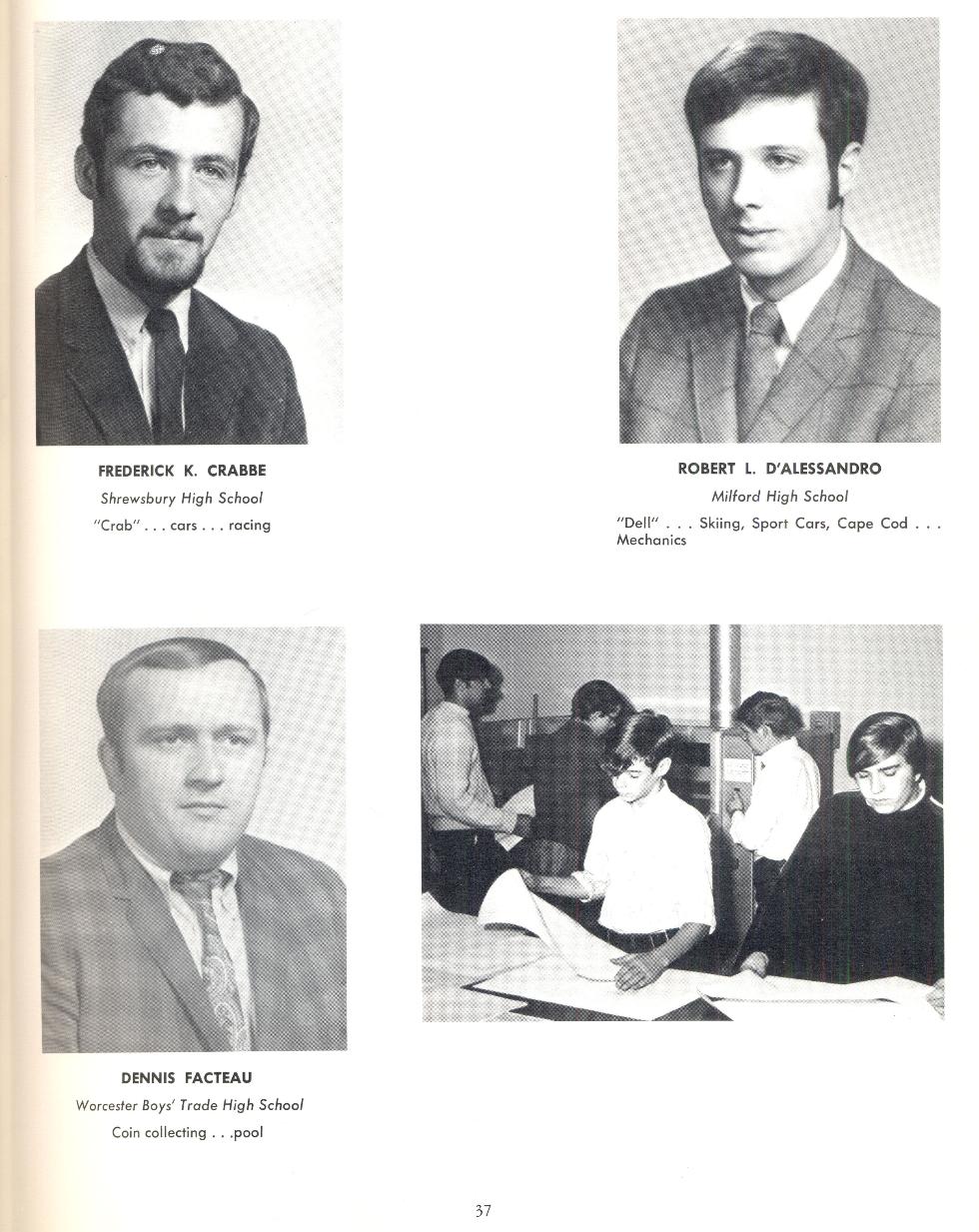 Worcester Industrial Technical Institute - Class of 1969 - Machine & Tool Design