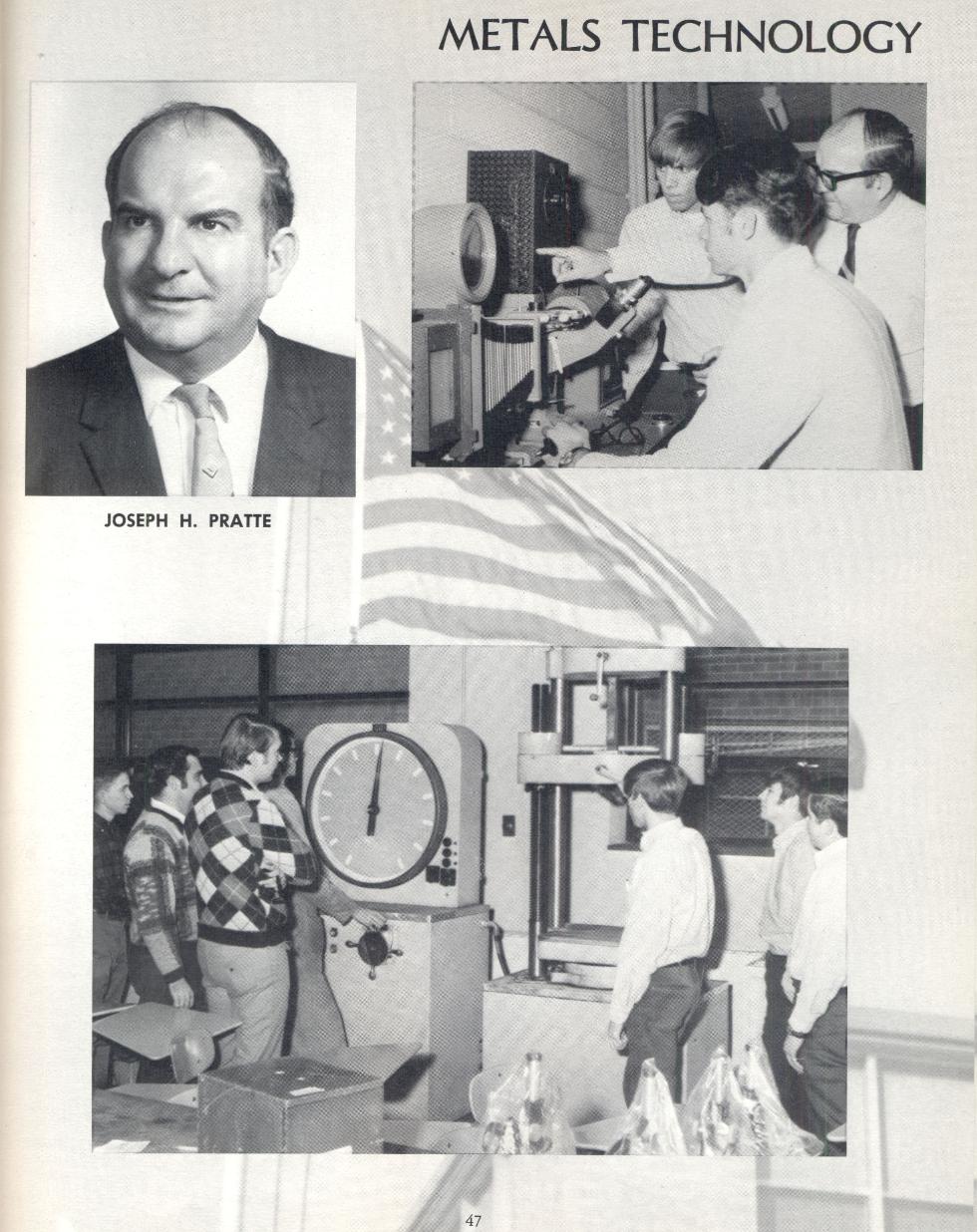 Worcester Industrial Technical Institute - Class of 1969 - Metals Technology