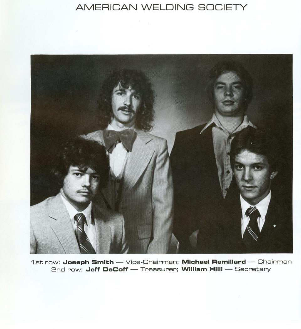 American Welding Society - WITI Class of 1982