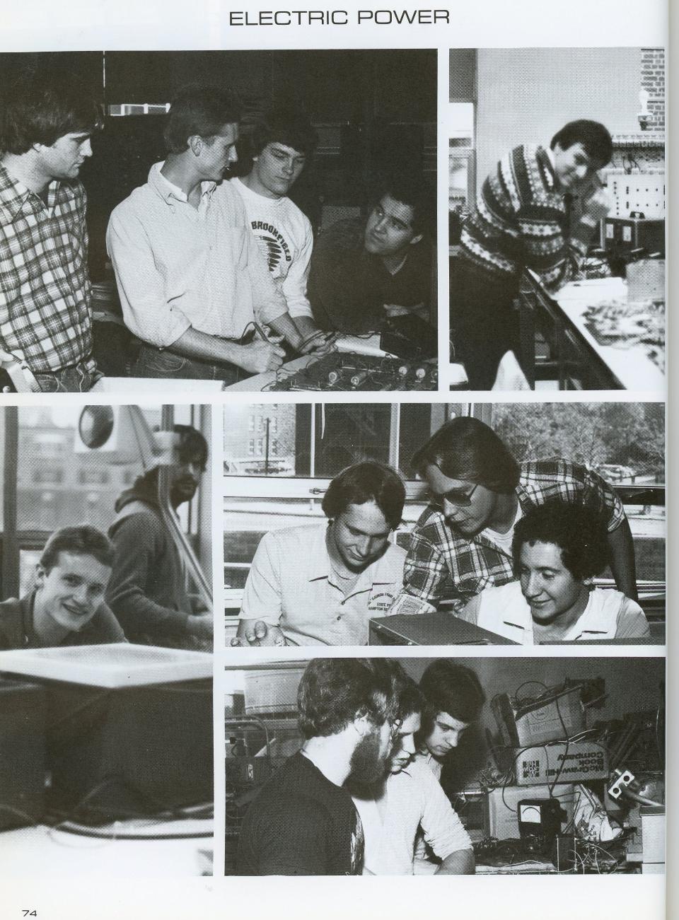 Worcester Industrial Technical Institute Electric Power Technology Class of 1982