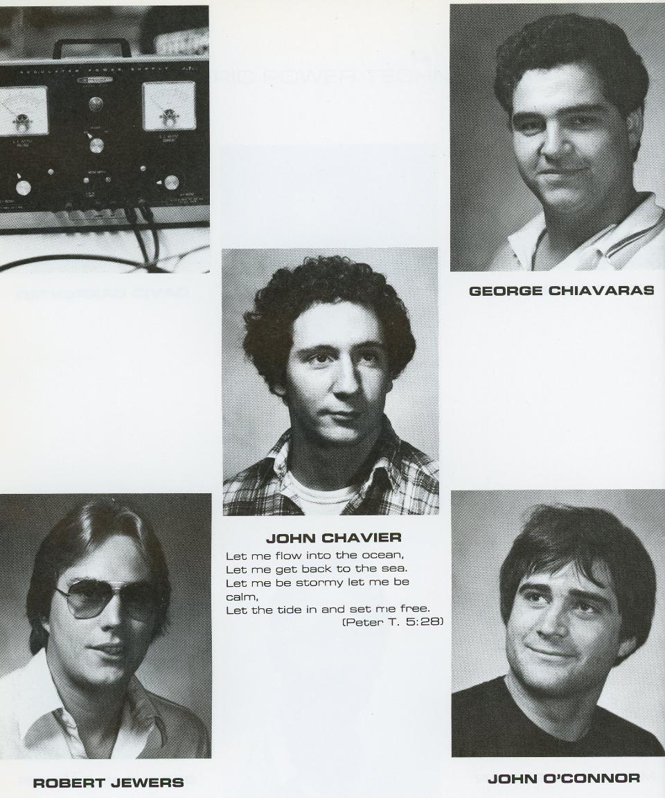 Worcester Industrial Technical Institute Electric Power Technology Class of 1982