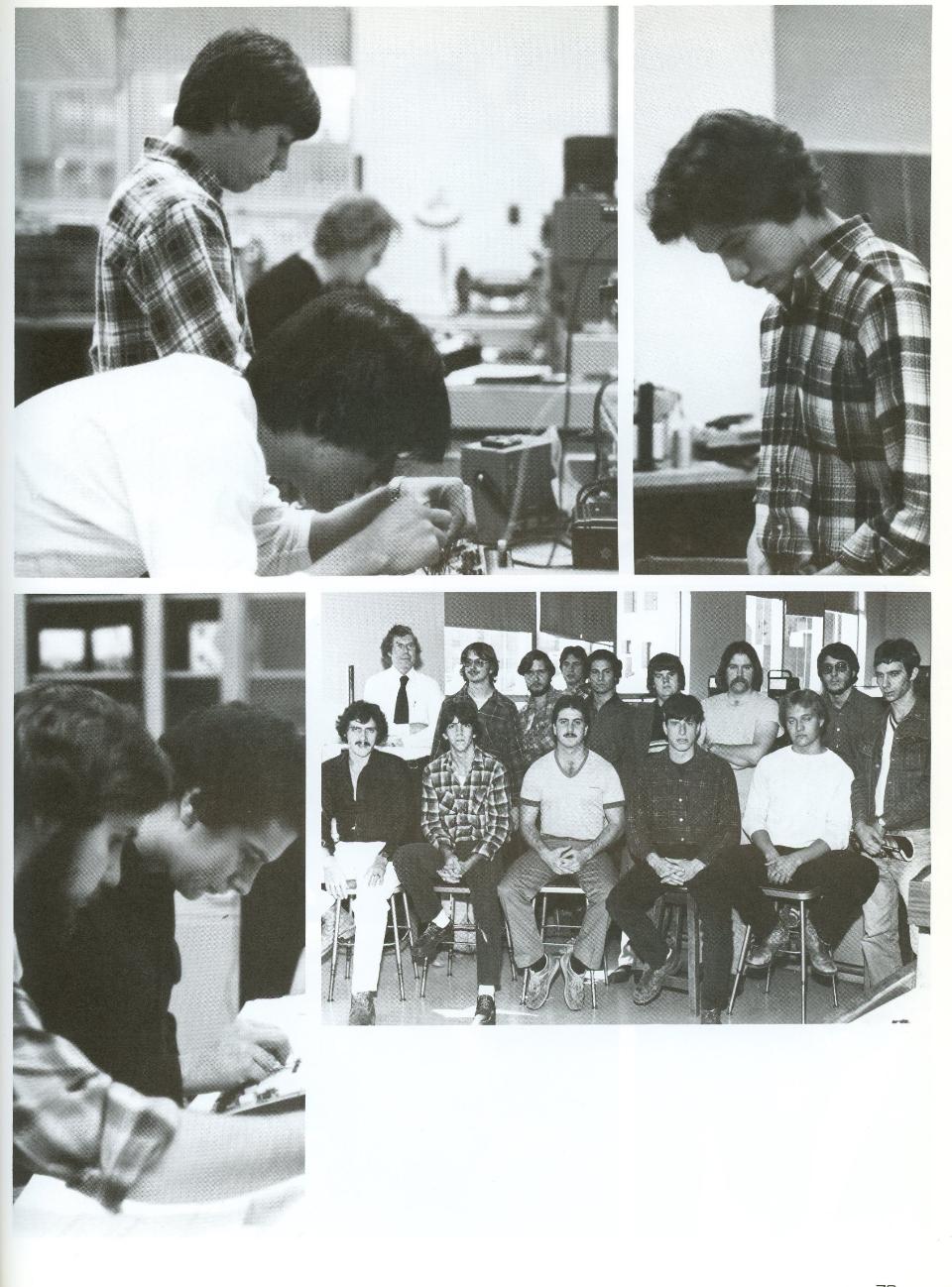 Worcester Industrial Technical Institute Industrial Electronics Technology Class of 1982