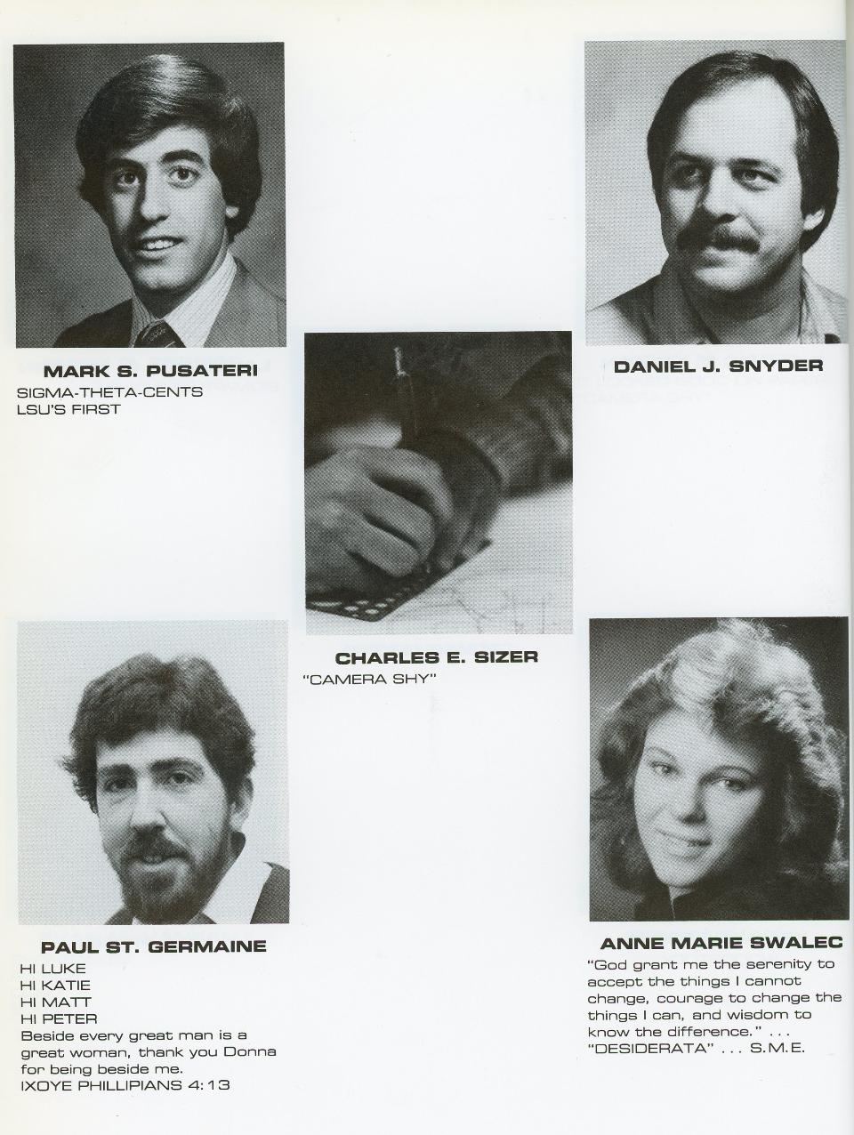 Worcester Industrial Technical Institute Machine and Tool Design Technology Class of 1982