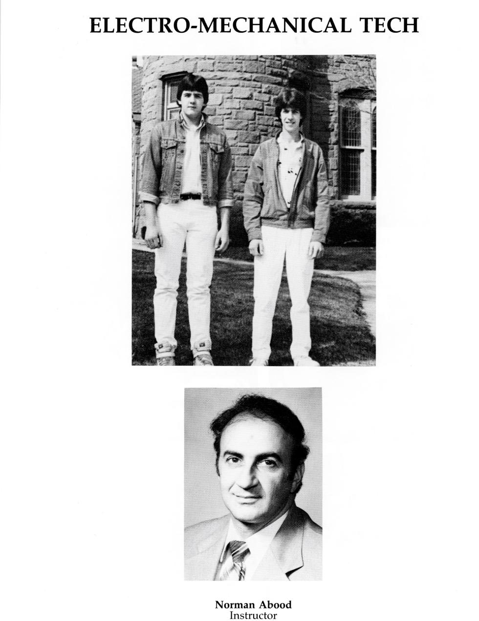 Worcester Industrial Technical Institute - Electro-Mechanical Technology Class of 1987