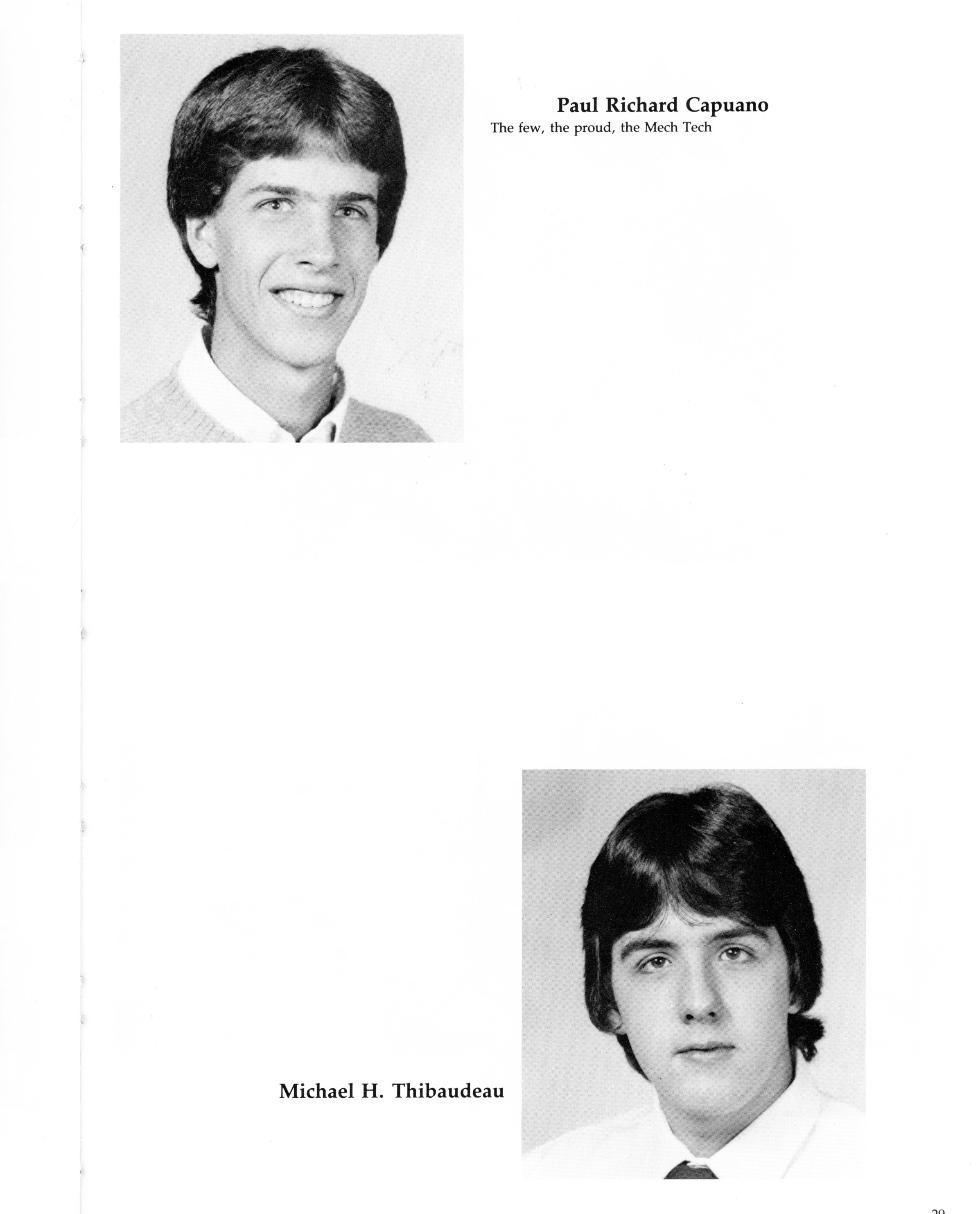 Worcester Industrial Technical Institute - Electro-Mechanical Technology Class of 1987 Paul Capoano & Michael Thibaudeau
