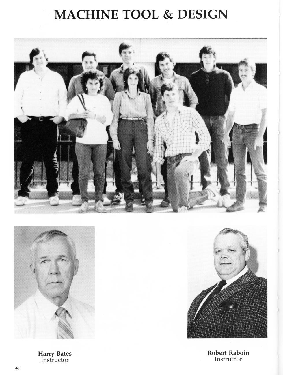 Worcester Industrial Technical Institute - Machine Tool & Design Class of 1987